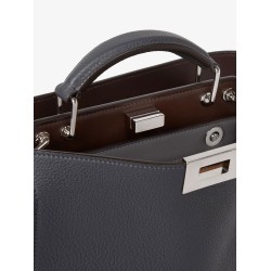 Peekaboo ISeeU Small leather crossbody bag