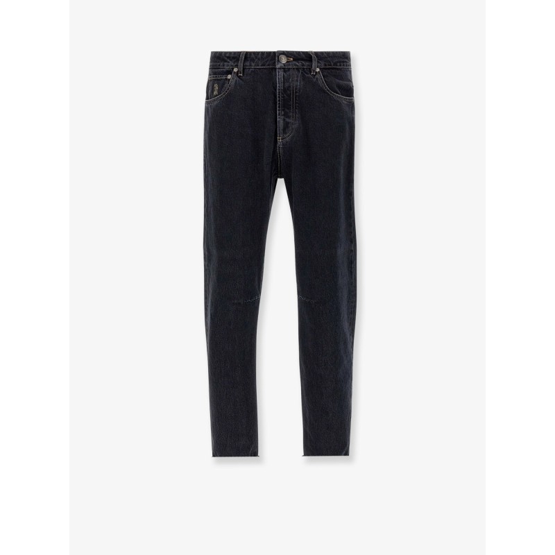 Jeans with Logo embroidery