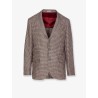 Single-breasted wool and alpaca blazer
