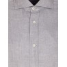 Cotton blend slim fit shirt