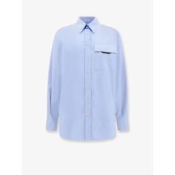 Cotton shirt with bow
