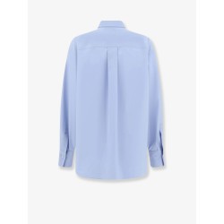 Cotton shirt with bow