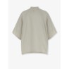 Cotton T-shirt with distressed effect