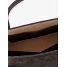 Suede Hand Tote Bag