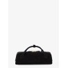 Le Teckel Small suede shoulder bag