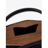 Le Teckel Small suede shoulder bag