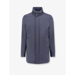 Nylon long jacket