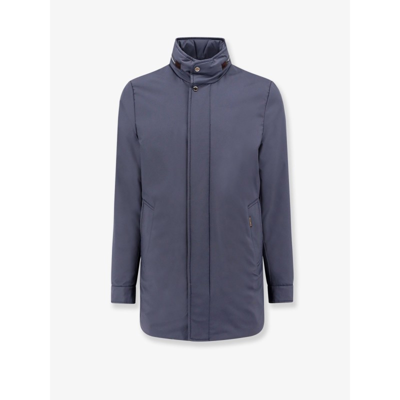 Nylon long jacket