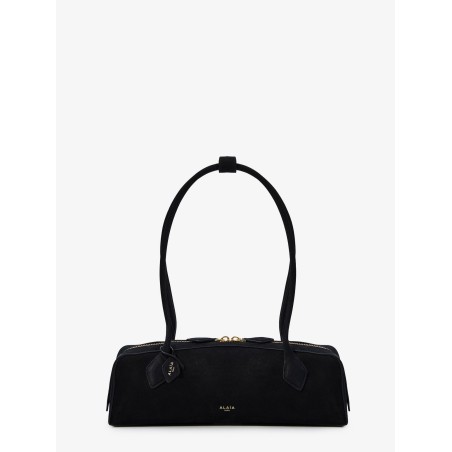 Clutch Le Teckel suede handbag