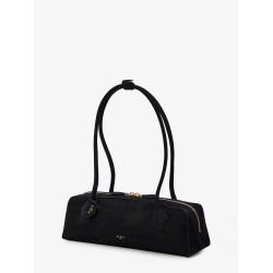 Clutch Le Teckel suede handbag
