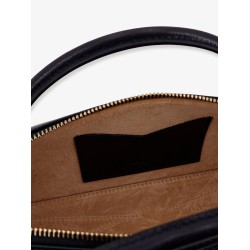Clutch Le Teckel suede handbag
