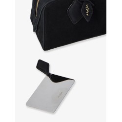 Clutch Le Teckel suede handbag