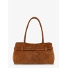 Le Cambon East West suede shoulder bag