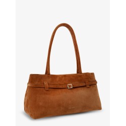 Le Cambon East West suede shoulder bag