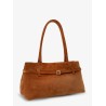 Le Cambon East West suede shoulder bag