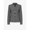 Jiarna herringbone fabric coat