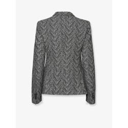 Jiarna herringbone fabric coat