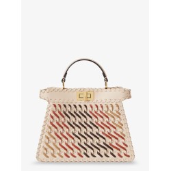 Peekaboo ISeeU Small leather crossbody bag