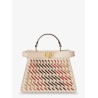 Peekaboo ISeeU Small leather crossbody bag