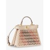 Peekaboo ISeeU Small leather crossbody bag