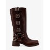 Leather boots