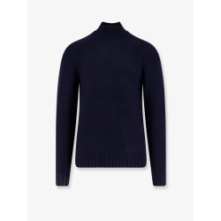 Links wool and cashmere mock turtleneck