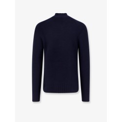 Links wool and cashmere mock turtleneck