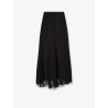 Long muslin silk skirt