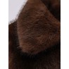 Faux fur bomber jacket