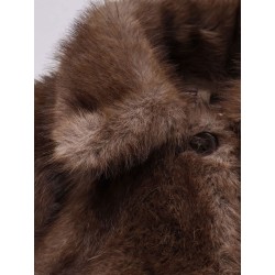 Faux fur jacket