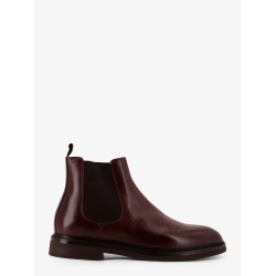 Leather ankle boots