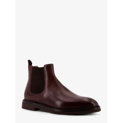 Leather ankle boots