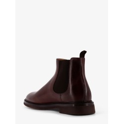 Leather ankle boots