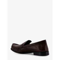 Leather loafers