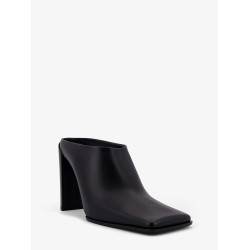 Square Leather Mule