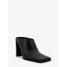 Square Leather Mule