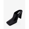 Square Leather Mule