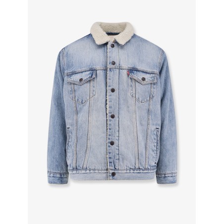 Denim jacket with Repreve® lining