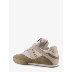 Chloé Kick mesh sneakers with suede and leather inserts