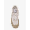 Chloé Kick mesh sneakers with suede and leather inserts
