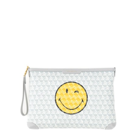 I AM PLASTIC BAG CLUTCH