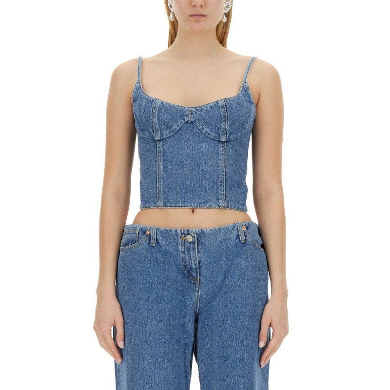 DENIM CORSET