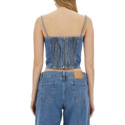 DENIM CORSET