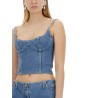 DENIM CORSET