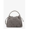 Bucket Mellow Small shearling Fuzzy bucket bag