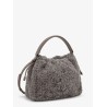 Bucket Mellow Small shearling Fuzzy bucket bag