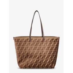 Roll Large FF jacquard fabric shopping bag