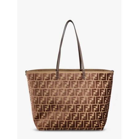 Roll Large FF jacquard fabric shopping bag