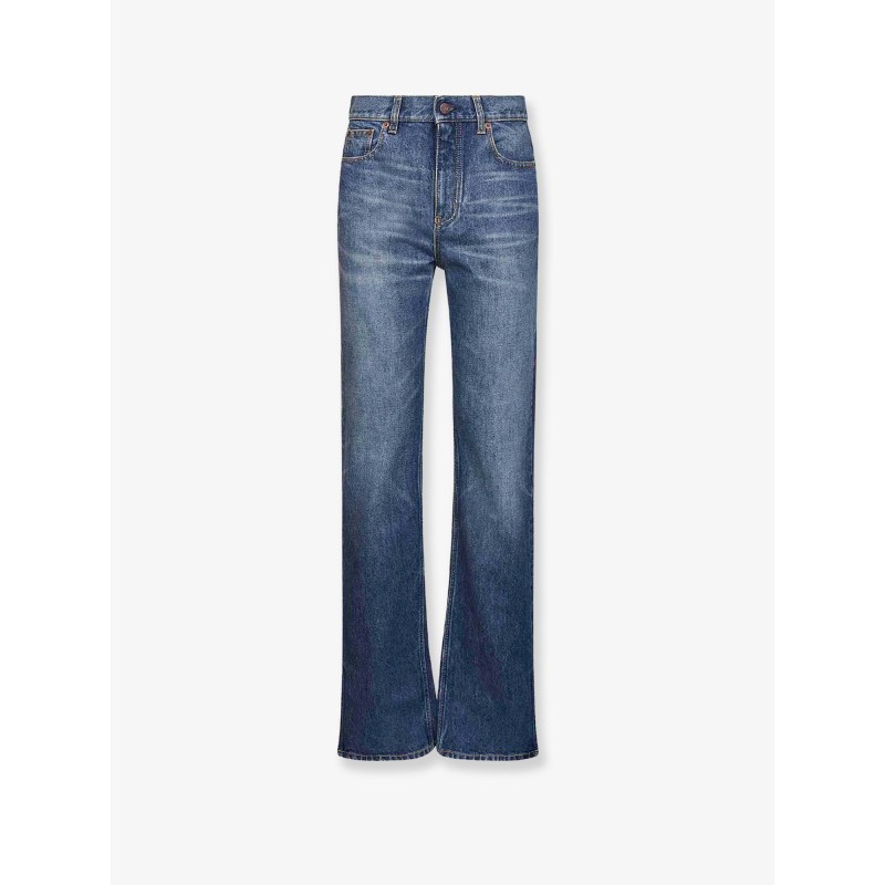 Straight leg jeans