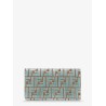 Baguette Wallet on Chain FF jacquard fabric shoulder bag